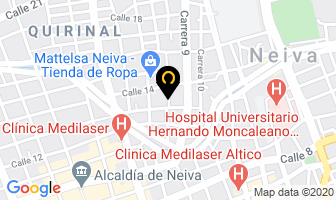 Mapa de Incimec en Neiva