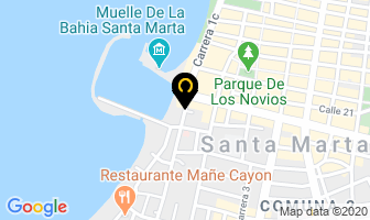Mapa de Incoder Instituto Colombiano De Desarrollo Rural en Santa Marta