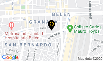 Mapa de Incoelec S.a.s. en Medellín