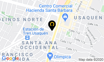 Mapa de Incoequipos S.a. en Bogotá D.C