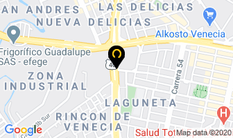 Mapa de Incolcar S.a. en Bogotá D.C