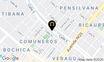 Mapa de Incoldext Ltda. en Bogotá D.C