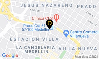 Mapa de Incomcel en Medellín