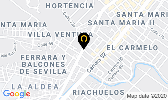 Mapa de Incorgas en Medellín