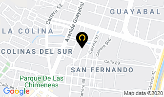 Mapa de Incubadora Santander S.a. en Medellín