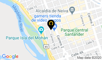 Mapa de Incubarhuila en Neiva