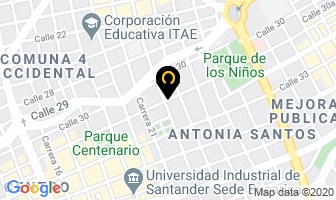 Mapa de Indco en Bucaramanga