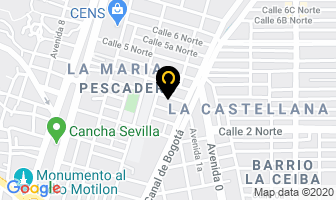 Mapa de Independientes De Mesa & Bar en Cúcuta