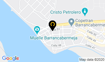 Mapa de Indesa en Barrancabermeja
