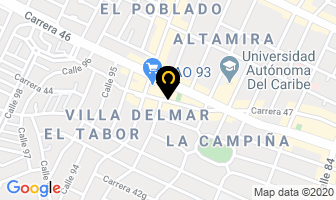 Mapa de Indest Medical Spa en Barranquilla