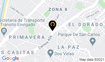 Mapa de Indiesel Colombia S.a.s. en Envigado