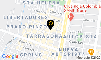 Mapa de Indisem Refrigeración Ltda. en Bogotá D.C