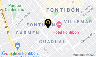 Mapa de Indomec en Bogotá D.C