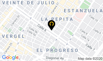 Mapa de Indu Parrillas en Bogotá D.C