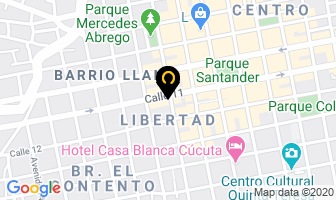Mapa de Induarte en Cúcuta