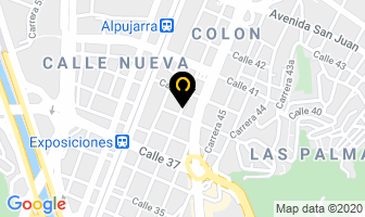Mapa de Indublasting en Medellín