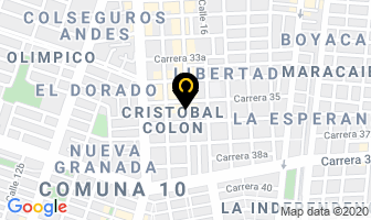 Mapa de Inducontables Ltda. en Cali