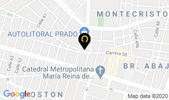 Mapa de Indufaros S.a. en Barranquilla