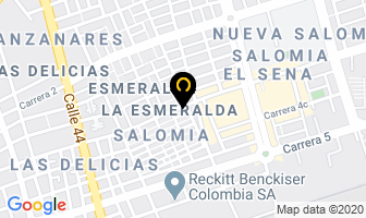 Mapa de Indugevi S.a. en Cali
