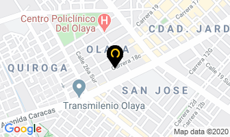Mapa de Indugracol Ltda. en Bogotá D.C