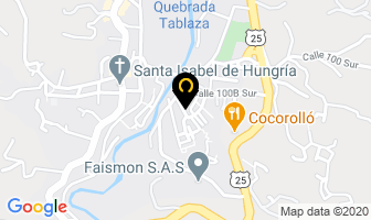 Mapa de Indumármol en Medellín