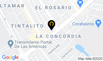 Mapa de Indumarmol Avenida Ciudad De Cali en Bogotá D.C