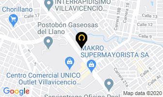 Mapa de Indupaddy en Villavicencio