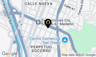 Mapa de Indupuertas S.a. en Medellín