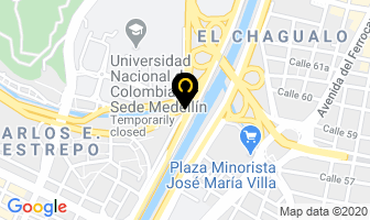 Mapa de Indupul E.u. en Medellín