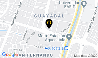 Mapa de Indusatrias Ingis S.a. en Medellín