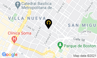 Mapa de Indusel S.a. en Medellín