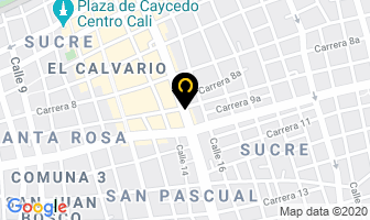 Mapa de Industria Química Del Oriente en Cali