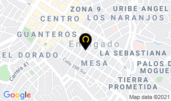 Mapa de Industrial De Maquilas en Medellín