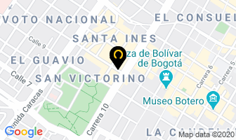 Mapa de Industrias 2V en Bogotá D.C