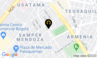 Mapa de Industrias Aimec Ltda. en Bogotá D.C
