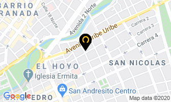 Mapa de Industrias Alpeña en Cali