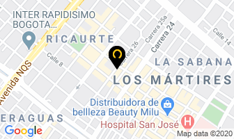 Mapa de Industrias Arco Punto en Bogotá D.C
