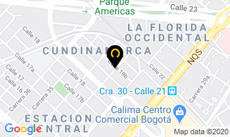Mapa de Industrias Armem E.u en Bogotá D.C