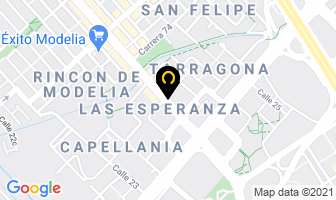 Mapa de Industrias Bacom Ltda. en Bogotá D.C