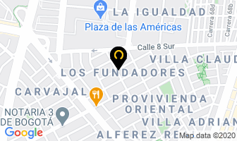 Mapa de Industrias Bimaq Ltda. en Bogotá D.C