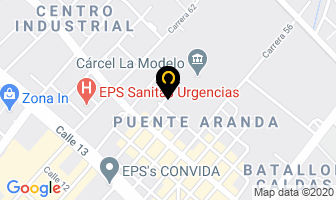 Mapa de Industrias Cano Plast Ltda. en Bogotá D.C