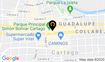Mapa de Industrias C.m. en Cartago
