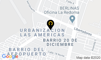 Mapa de Industrias Colder en Cúcuta