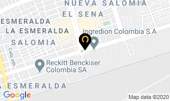 Mapa de Industrias Del Maiz S.a. en Cali
