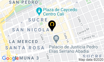 Mapa de Industrias Edem en Cali