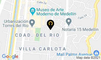 Mapa de Industrias E.m.e Ltda en Medellín