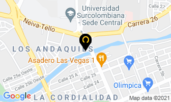 Mapa de Industrias Encata en Neiva