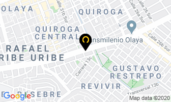 Mapa de Industrias Erjob en Bogotá D.C