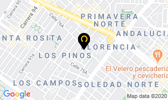 Mapa de Industrias Forero Posada en Bogotá D.C