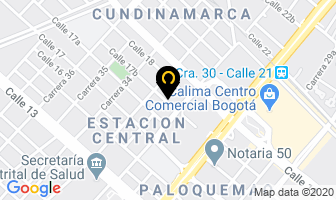 Mapa de Industrias Galitex en Bogotá D.C
